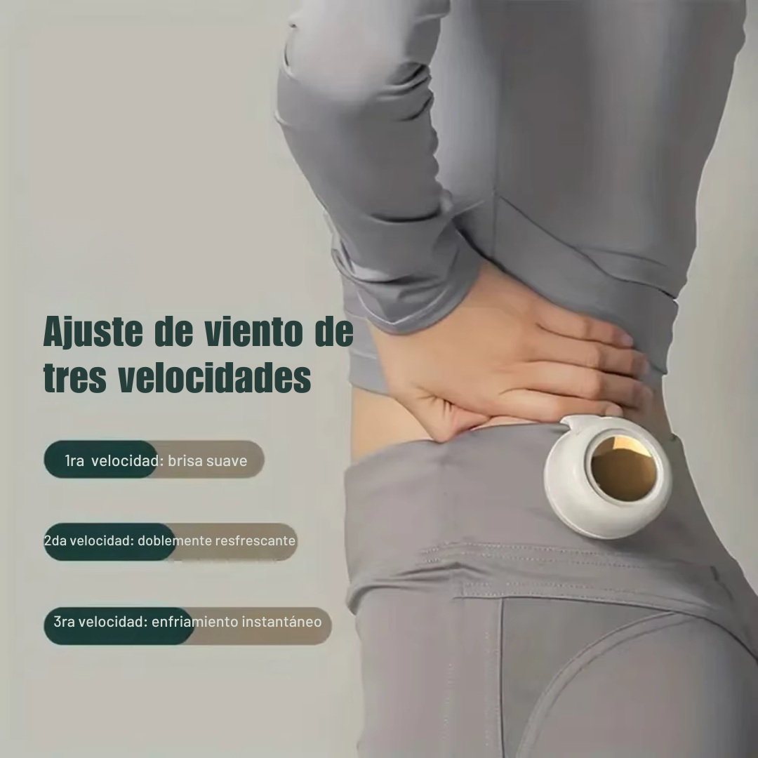 Ventilador Potente, Silencioso y Recargable