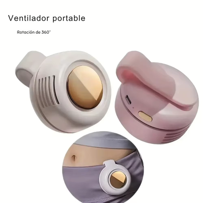 Ventilador Potente, Silencioso y Recargable