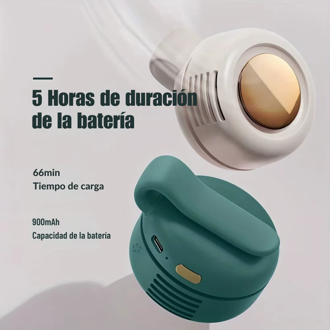 Ventilador Potente, Silencioso y Recargable